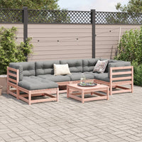 Thumbnail for 7-tlg. Garten-Sofagarnitur mit Kissen Massivholz Douglasie