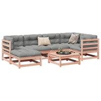 Thumbnail for 7-tlg. Garten-Sofagarnitur mit Kissen Massivholz Douglasie