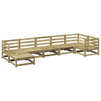 Thumbnail for 7-tlg. Garten-Sofagarnitur Kiefernholz Imprägniert