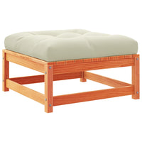 Thumbnail for 9-tlg. Garten-Sofagarnitur mit Kissen Wachsbraun Kiefernholz