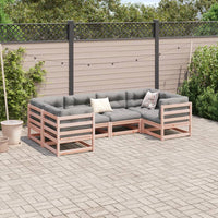 Thumbnail for 6-tlg. Garten-Sofagarnitur Massivholz Douglasie