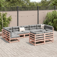 Thumbnail for 9-tlg. Garten-Sofagarnitur mit Kissen Massivholz Douglasie