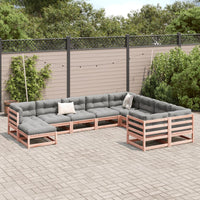 Thumbnail for 10-tlg. Garten-Sofagarnitur Massivholz Douglasie