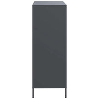 Thumbnail for Highboard Anthrazit 68x39x101,5 cm Stahl