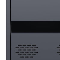 Thumbnail for Highboard Anthrazit 68x39x101,5 cm Stahl