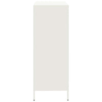 Thumbnail for Highboard Weiß 68x39x101,5 cm Stahl