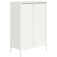 Thumbnail for Highboard Weiß 68x39x101,5 cm Stahl