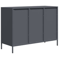 Thumbnail for Sideboard Anthrazit 101,5x39x73,5 cm Kaltgewalzter Stahl