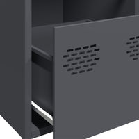 Thumbnail for Sideboard Anthrazit 101,5x39x73,5 cm Kaltgewalzter Stahl