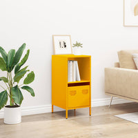 Thumbnail for Sideboard Senfgelb 35x39x73,5 cm Kaltgewalzter Stahl