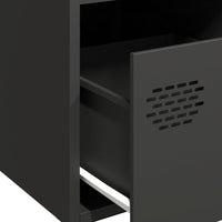 Thumbnail for Sideboard Schwarz 68x39x73,5 cm Kaltgewalzter Stahl