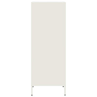 Thumbnail for Highboard Weiß 35x39x103,5 cm Stahl