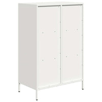 Thumbnail for Highboard Weiß 68x39x103,5 cm Stahl