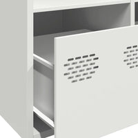 Thumbnail for Highboard Weiß 68x39x103,5 cm Stahl