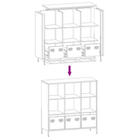 Thumbnail for Highboard Senfgelb 101,5x39x103,5 cm Stahl