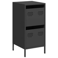 Thumbnail for Sideboard Schwarz 35x39x73,5 cm Kaltgewalzter Stahl