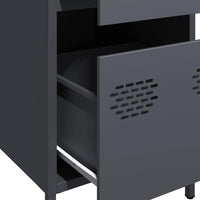 Thumbnail for Sideboard Anthrazit 35x39x73,5 cm Kaltgewalzter Stahl