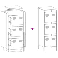 Thumbnail for Highboard Rosa 39x35x103,5 cm Stahl