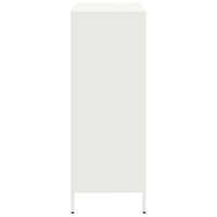 Thumbnail for Highboard Weiß 39x35x103,5 cm Stahl