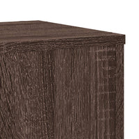 Thumbnail for Pflanzenständer 2 Stk. Braun Eiche 30x30x50 cm Holzwerkstoff