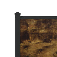 Thumbnail for Metallbett ohne Matratze Räuchereiche 100x200 cm