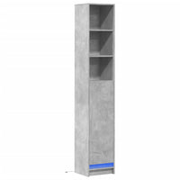 Thumbnail for LED-Sideboard Betongrau 36x32,5x200 cm Holzwerkstoff
