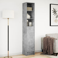 Thumbnail for LED-Sideboard Betongrau 36x32,5x200 cm Holzwerkstoff