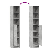 Thumbnail for LED-Sideboard Betongrau 36x32,5x200 cm Holzwerkstoff