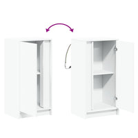 Thumbnail for LED-Sideboard Weiß 42,5x34x85 cm Holzwerkstoff