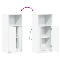 Thumbnail for LED-Sideboard Weiß 42,5x34x100 cm Holzwerkstoff