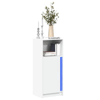 Thumbnail for LED-Sideboard Weiß 42,5x34x100 cm Holzwerkstoff