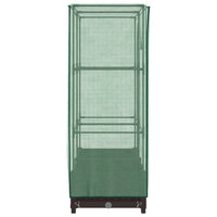 Thumbnail for Hochbeet mit Gewächshaus-Aufsatz Rattan-Optik 80x40x123 cm