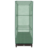 Thumbnail for Hochbeet mit Gewächshaus-Aufsatz Rattan-Optik 120x40x123 cm