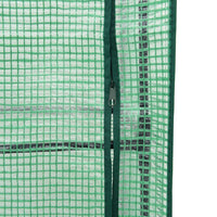 Thumbnail for Hochbeet mit Gewächshaus-Aufsatz Rattan-Optik 160x40x153 cm