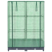 Thumbnail for Hochbeet mit Gewächshaus-Aufsatz Rattan-Optik 80x40x123 cm