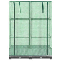 Thumbnail for Hochbeet mit Gewächshaus-Aufsatz Rattan-Optik 80x40x123 cm