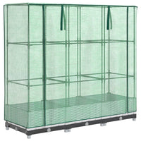 Thumbnail for Hochbeet mit Gewächshaus-Aufsatz Rattan-Optik 120x40x123 cm