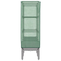 Thumbnail for Hochbeet mit Gewächshaus-Aufsatz Rattan-Optik 120x40x140 cm