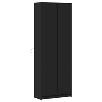 Thumbnail for Highboard mit LED-Beleuchtung Schwarz 74x32,5x200 cm