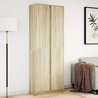 Thumbnail for Highboard mit LED-Beleuchtung Sonoma-Eiche 74x32,5x200 cm