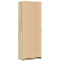 Thumbnail for Highboard mit LED-Beleuchtung Sonoma-Eiche 74x32,5x200 cm