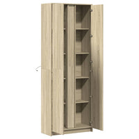 Thumbnail for Highboard mit LED-Beleuchtung Sonoma-Eiche 74x32,5x200 cm
