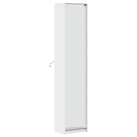 Thumbnail for Highboard mit LED-Beleuchtung Weiß 41,5x32,5x200 cm