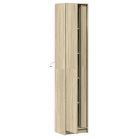 Thumbnail for Highboard mit LED-Beleuchtung Sonoma-Eiche 41,5x32,5x200 cm