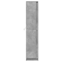 Thumbnail for Highboard mit LED-Beleuchtung Grau 41,5x32,5x200 cm