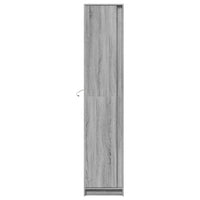 Thumbnail for Highboard mit LED-Beleuchtung Grau Sonoma 41,5x32,5x200 cm