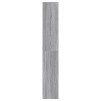 Thumbnail for Highboard mit LED-Beleuchtung Grau Sonoma 41,5x32,5x200 cm