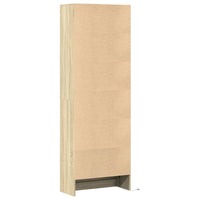 Thumbnail for Highboard mit LED-Beleuchtung Sonoma-Eiche 69x32,5x200 cm
