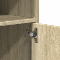 Thumbnail for Rollschrank Sonoma-Eiche 60x48x81 cm Holzwerkstoff