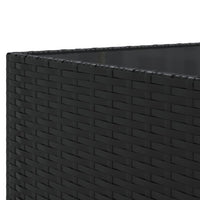 Thumbnail for 7-tlg. Garten-Lounge-Set mit Kissen Schwarz Poly Rattan